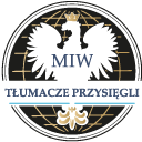 Logo biuro tłumaczeń Warszawa MIW