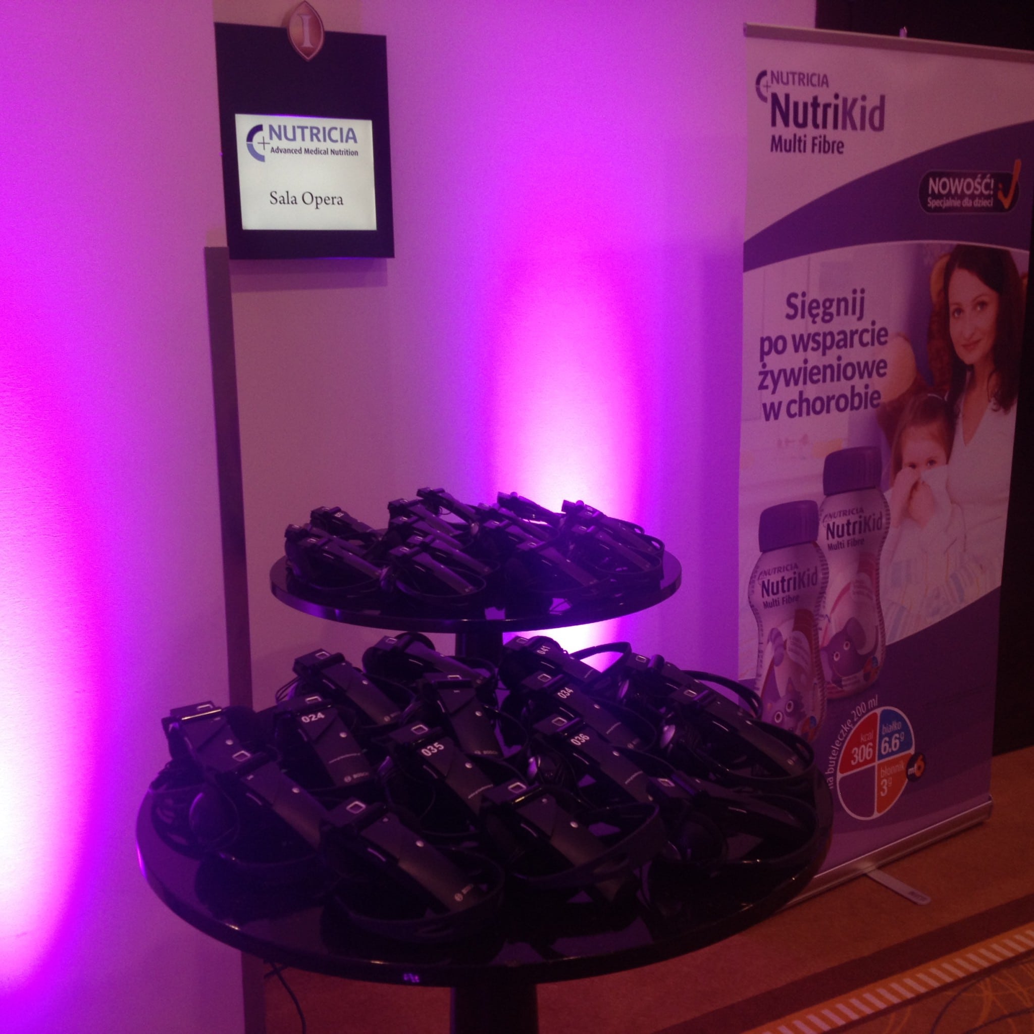 odbiorniki dla słuchających tłumaczenia