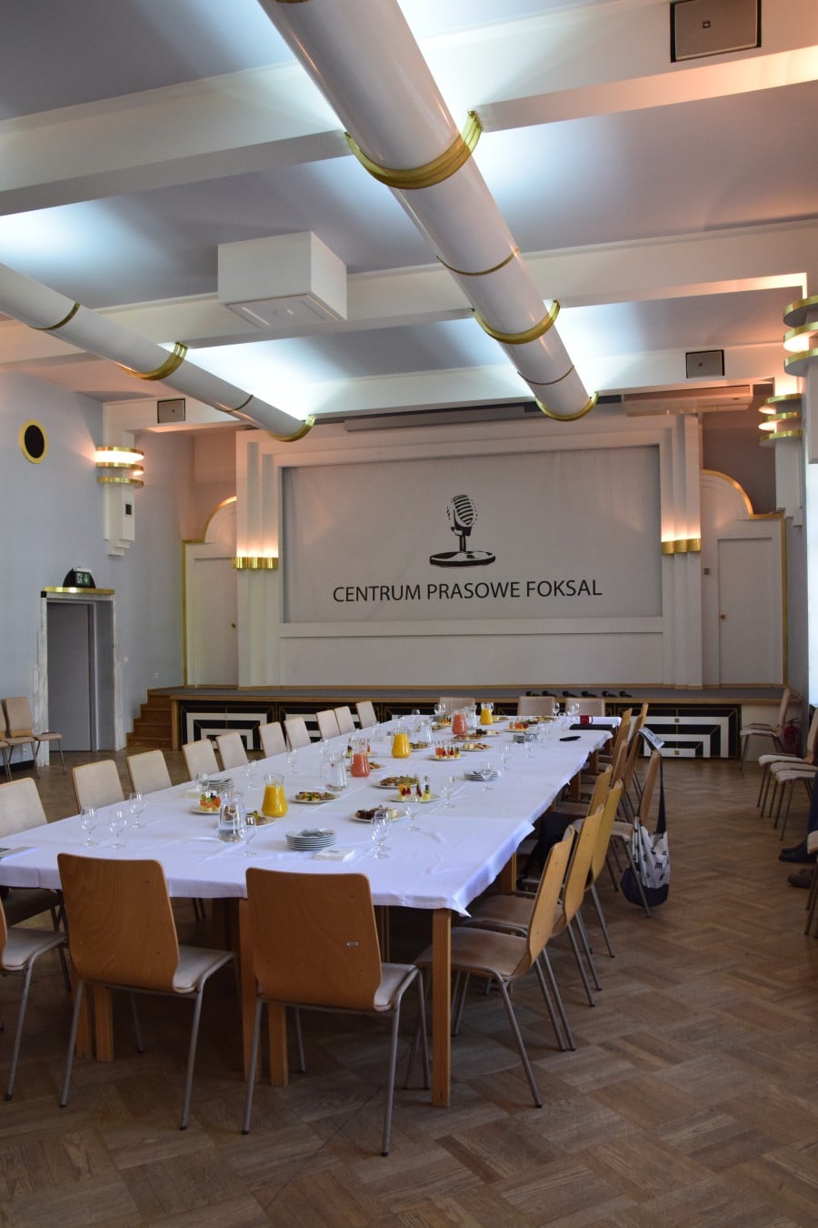 Tłumaczenie podczas spotkania 'Dziennikarze dla Dziennikarzy’